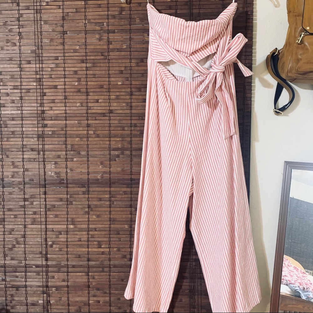 Stripped jumpsuit